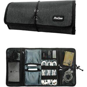 Electronic Organizer Cord Pouch, Travel Cable Charger Phone Accessories Bag Orga